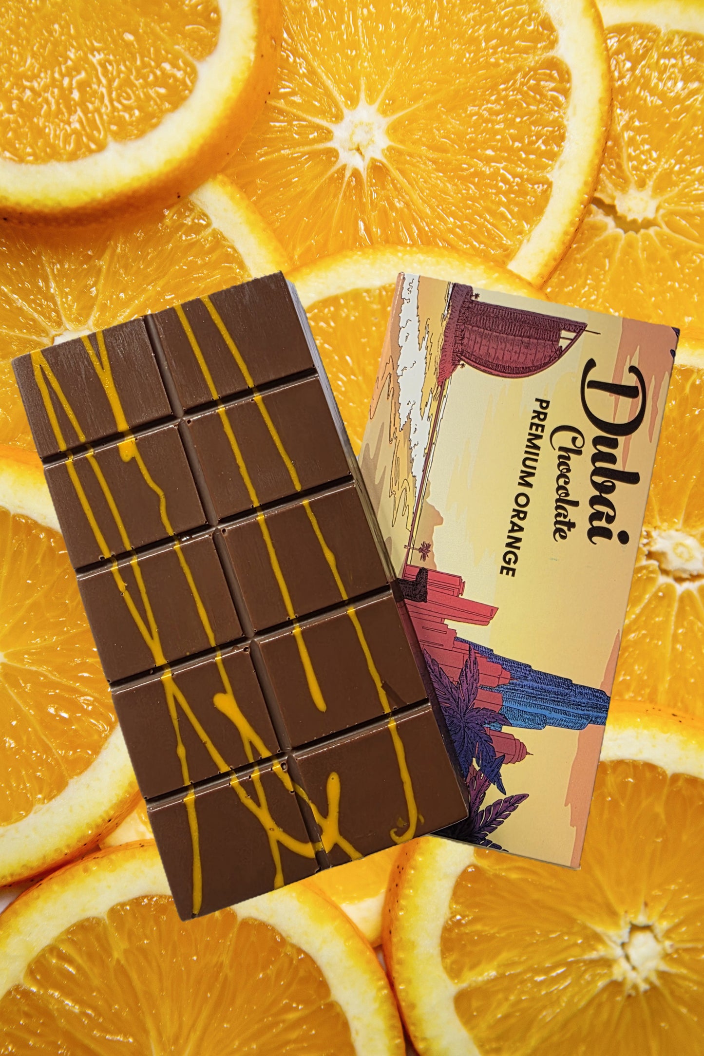 Dubai Chocolate Orange Bar - 180 g